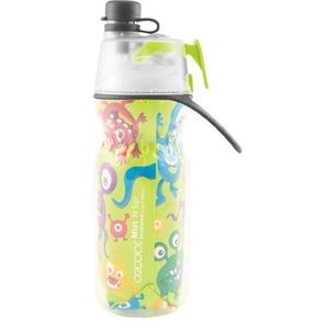 O2Cool KIDS Mist ‘n Sip Water Misting Insulated Bottle - Monsters